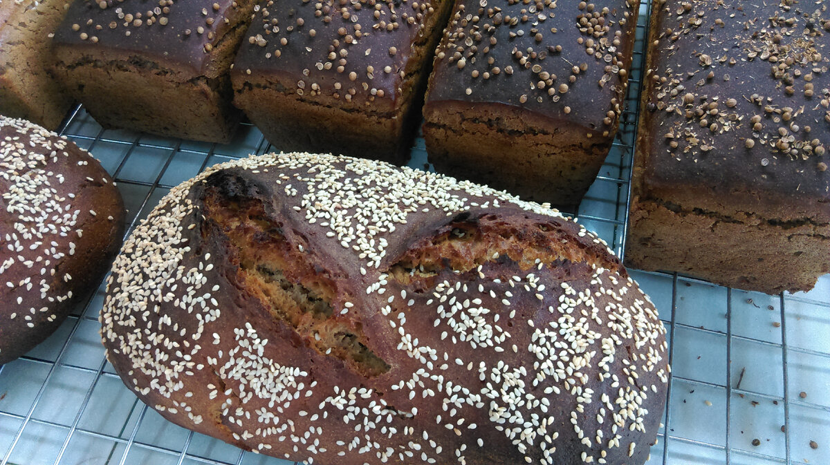 Вот такой хлебушек мы производим ) Красота!