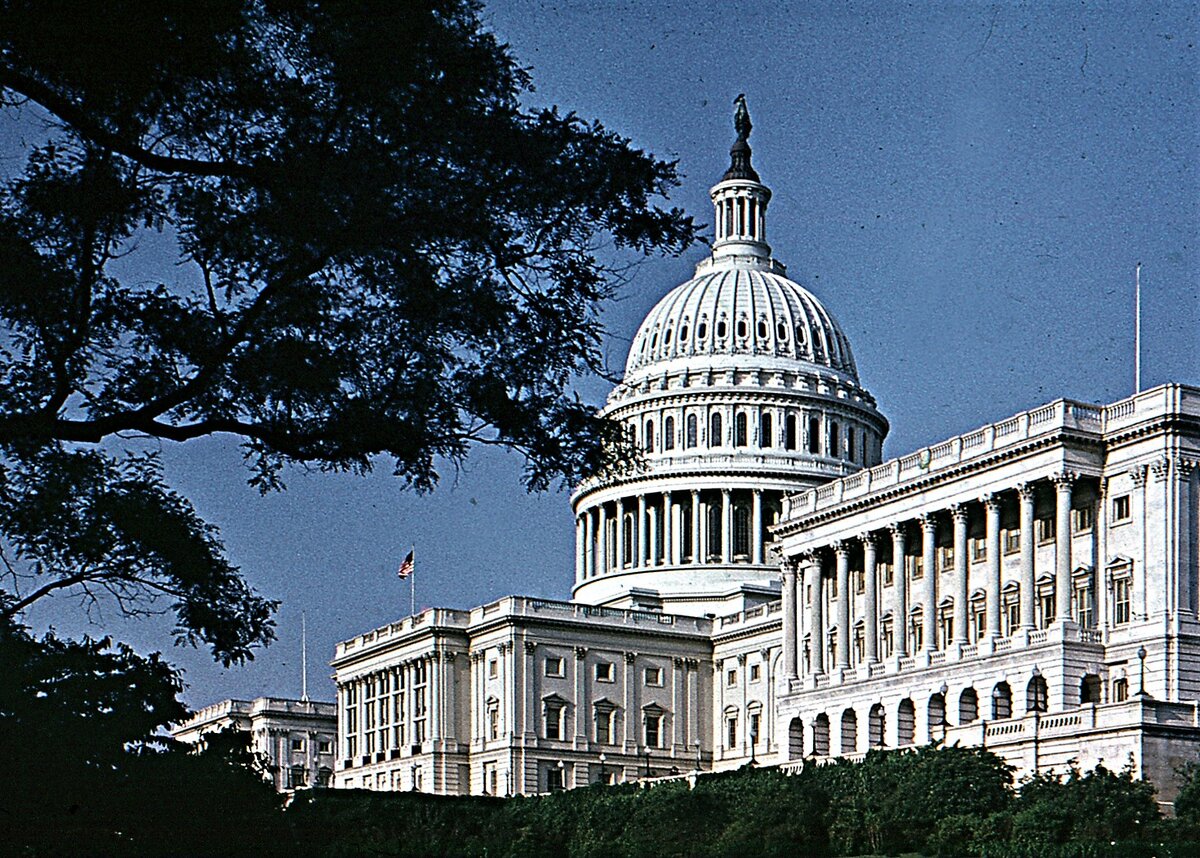 Здание Конгресса США. Капитолий.