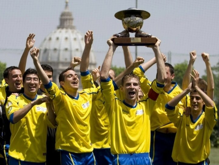 We are the champions! Чемпионы Ватикана и трофей