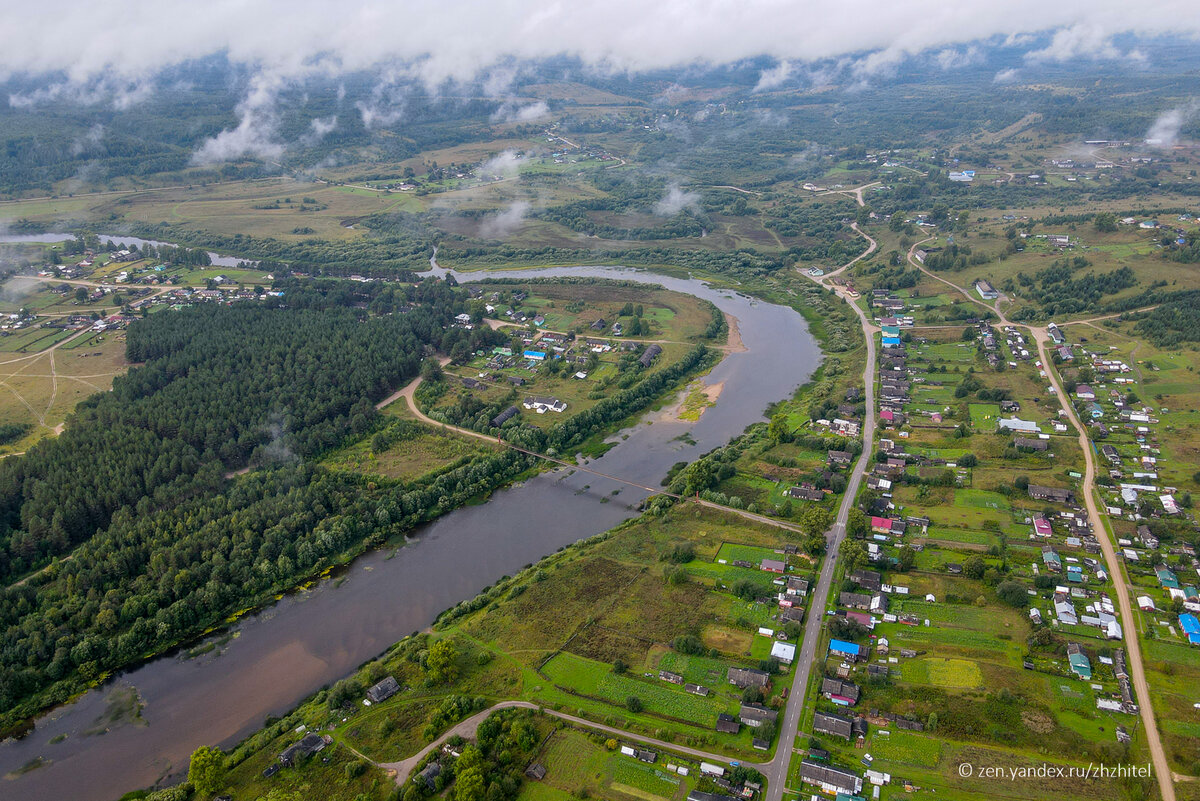 Красота Русского Севера. Взгляд из поднебесья на село Бестужево | ЖЖитель:  путешествия и авиация | Дзен