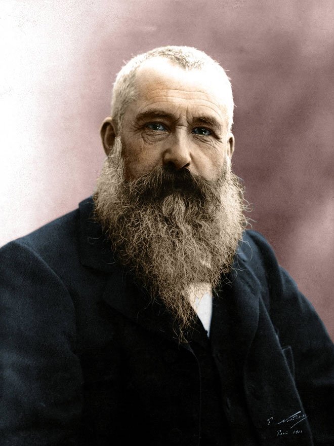 Клод Моне (14 ноября 1840 г. - 5 декабря 1926 г.)
