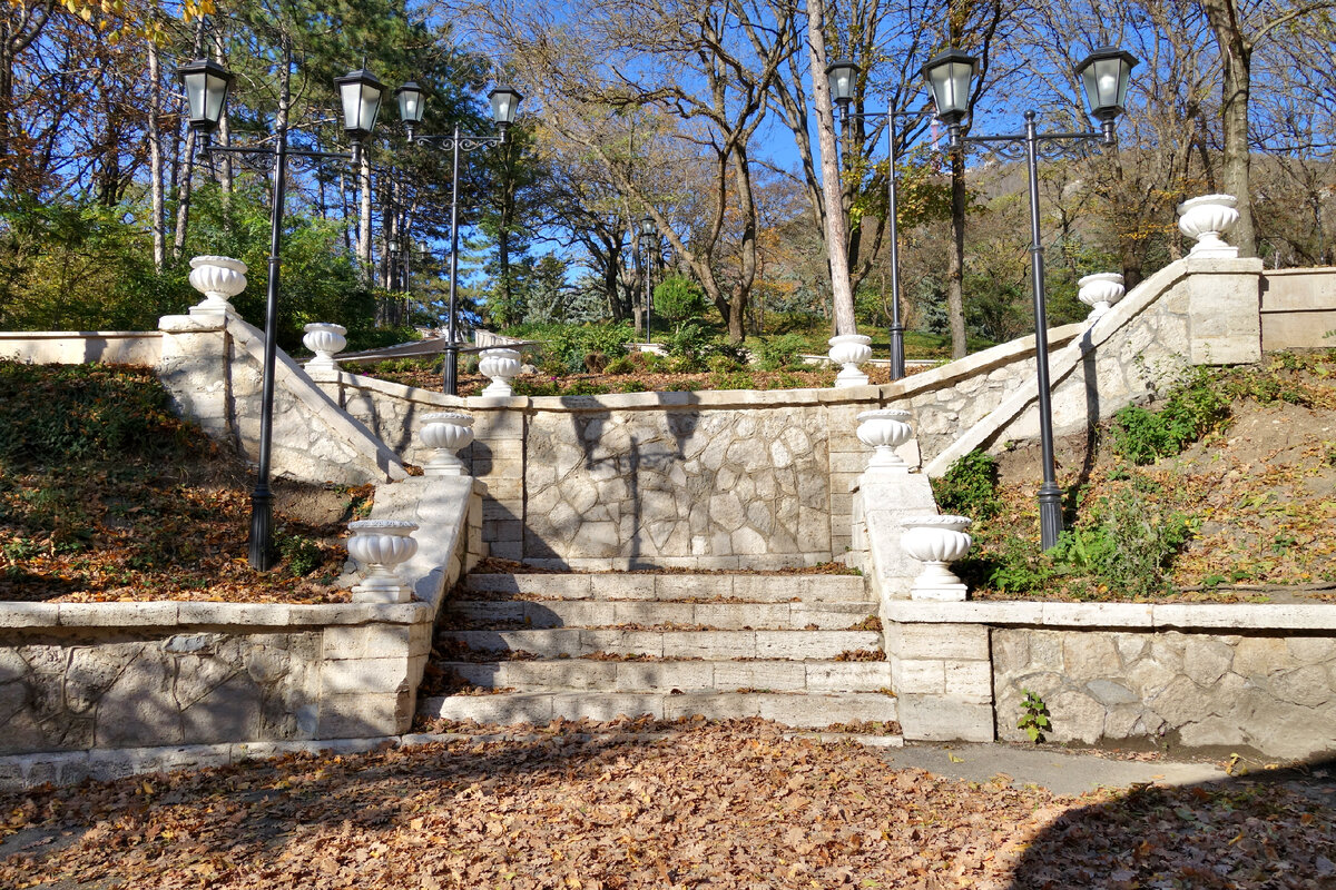 Лестница к ротонде