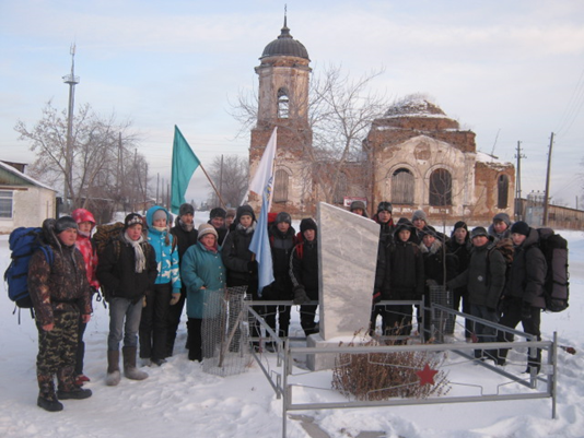 Участники марафона в селе Раздольном