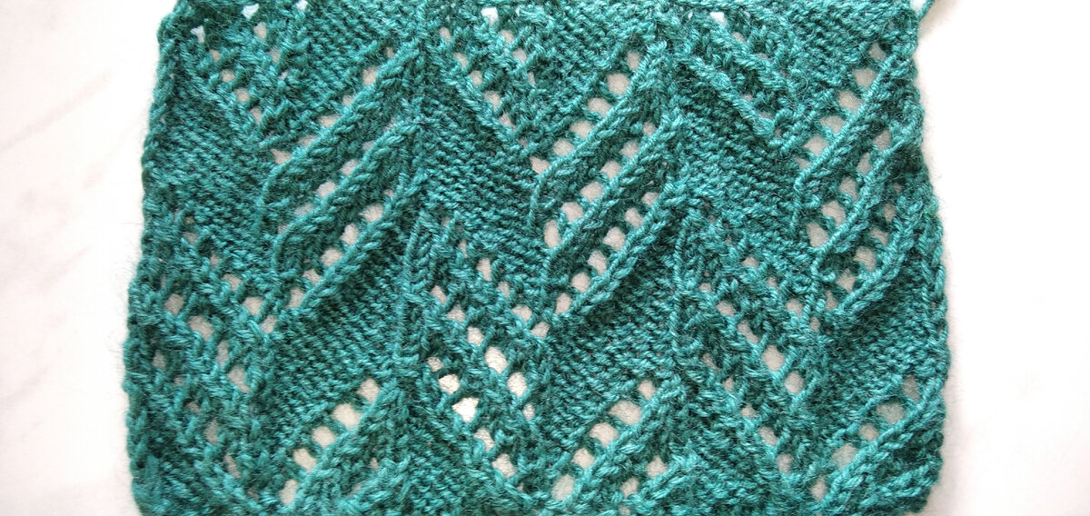 Лицевая сторона узора