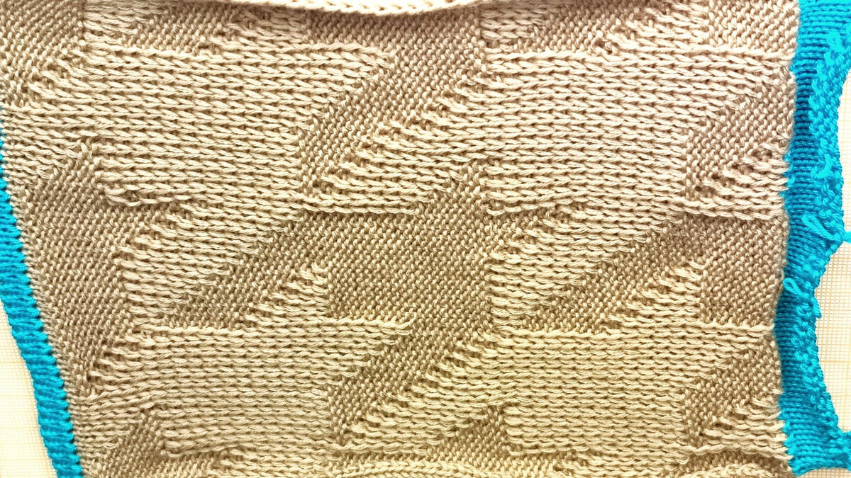 Рисунок по репсу "гусиная лапка"