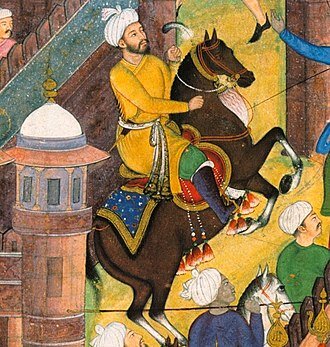 Захир-ад-дин Мухаммад Бабу́р (14 февраля 1483 — 26 декабря 1530) — среднеазиатский полководец, поэт и государственный деятель. Падишах Индии и Афганистана. Основатель династии и Империи Бабуридов