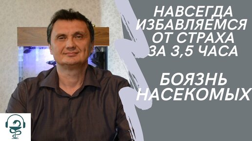 Избавляемся от страха насекомых за 3,5 часа