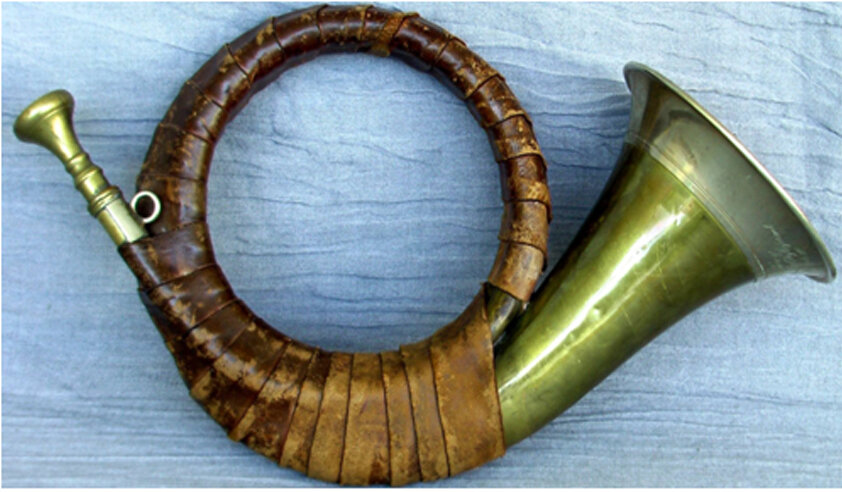 Рожок ямщика почтовой службы.