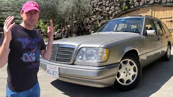 Mercedes W124. Уникальная находка в США. Обзор