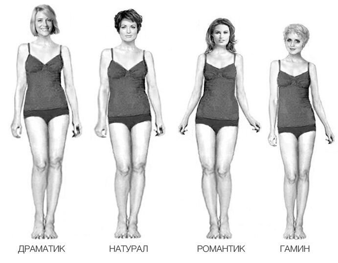 Типология Ларсон с комментариями Татьяны Маменко. Чистые типажи Стиль, Типы тело