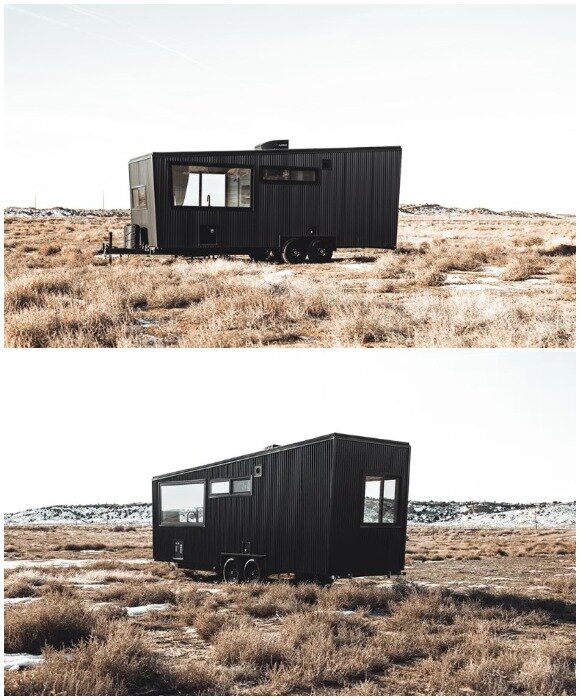 Стильный дом-офис Quatro на колесах для современных кочевников от американской компании Land Ark RV builder.