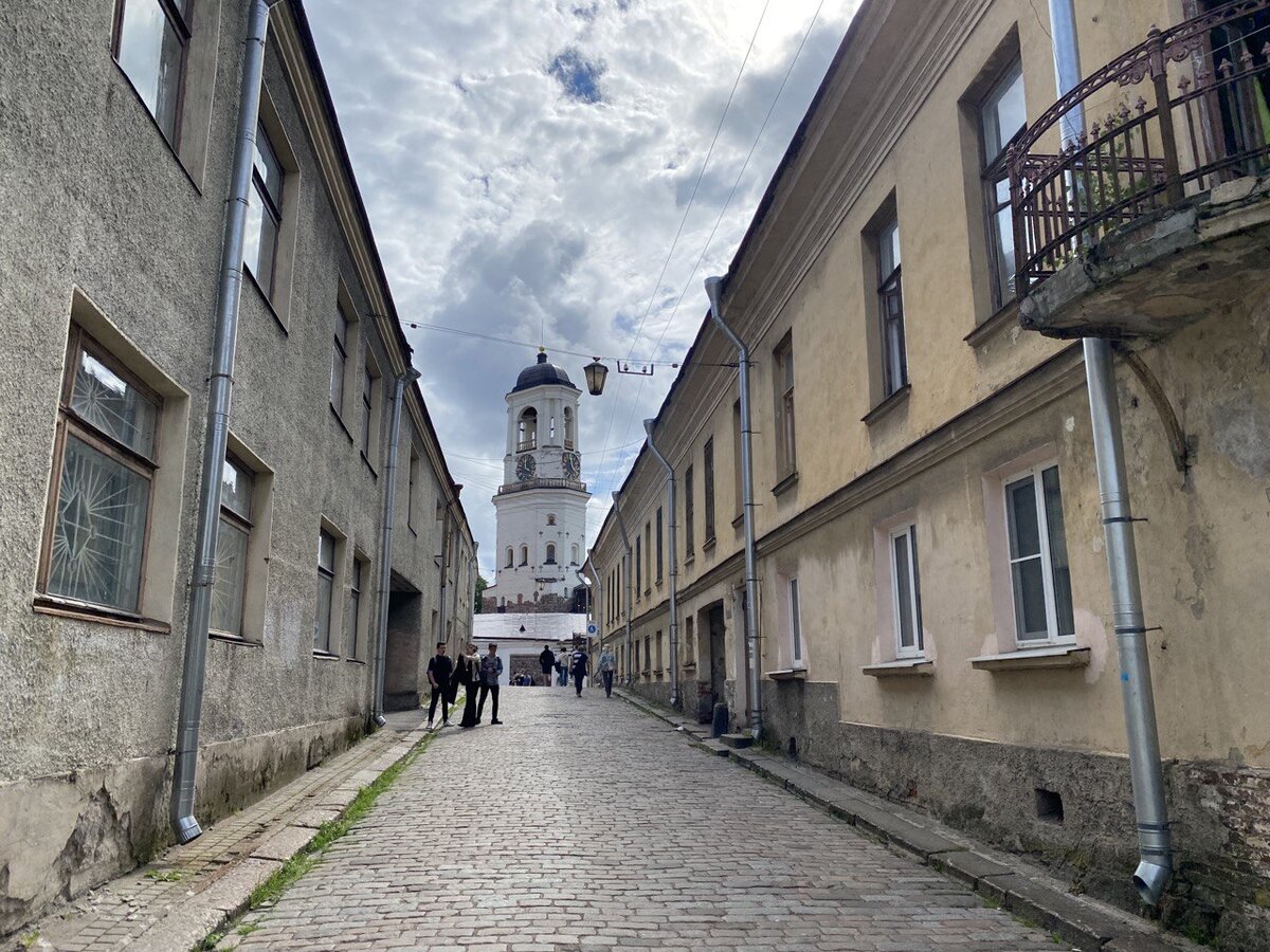 Выборг. Часовая башня