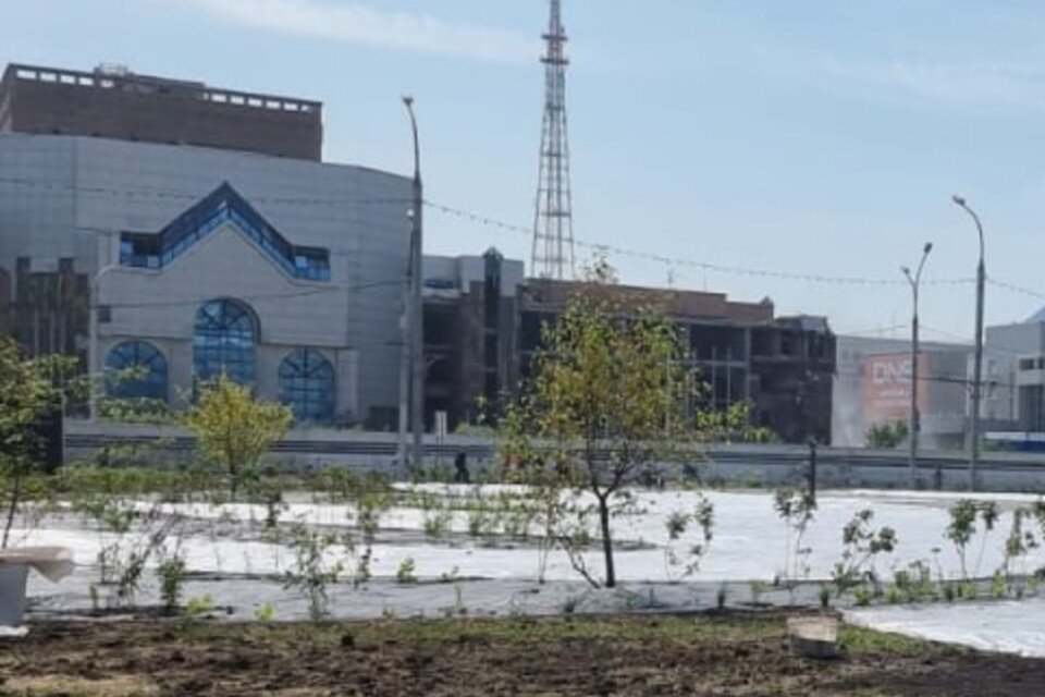     В Новосибирске продолжают разбирать ДК "Сибсельмаш". Фото: Анна Терешкова.
