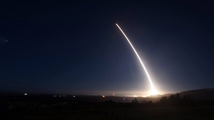     Испытания американской межконтинентальной баллистической ракеты Minuteman III AP U.S. Air Force