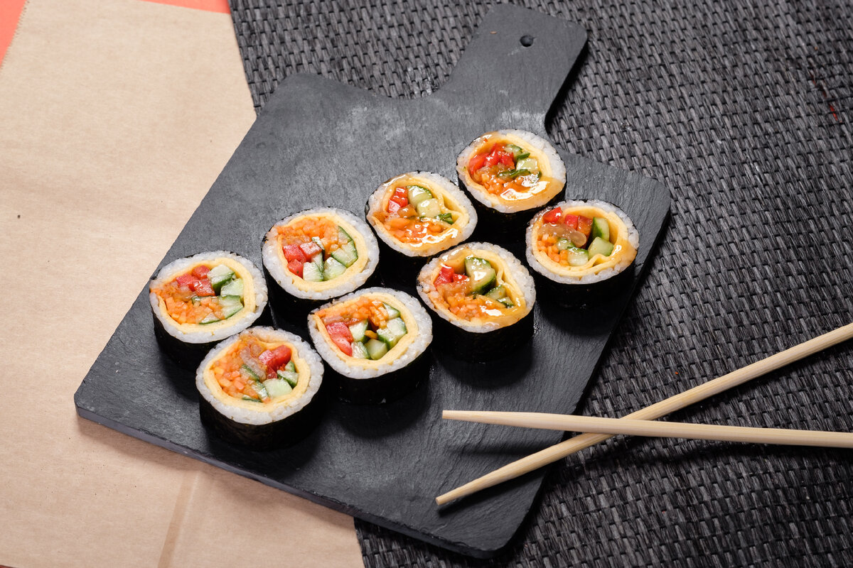 Кимбап роллы от «Суши-Маркет» 🤤