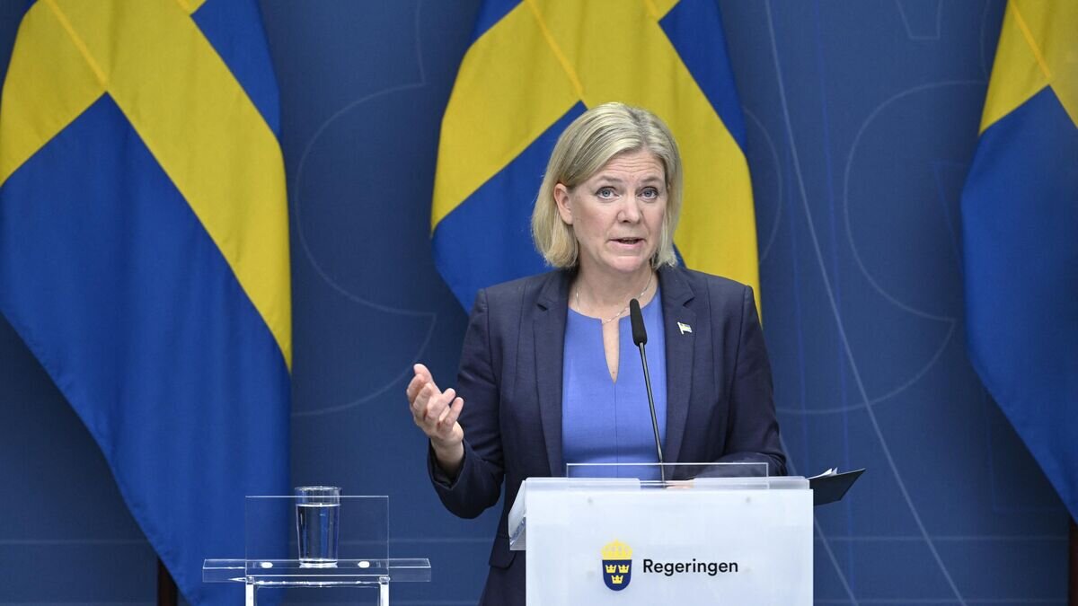    Премьер-министр Швеции Магдалена Андерссон© AFP 2022 / Jessica Gow