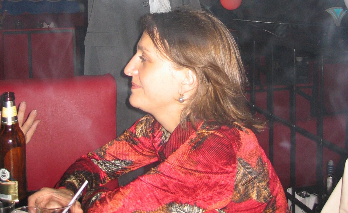 Автор в том самом клубе. Фото из личного архива.