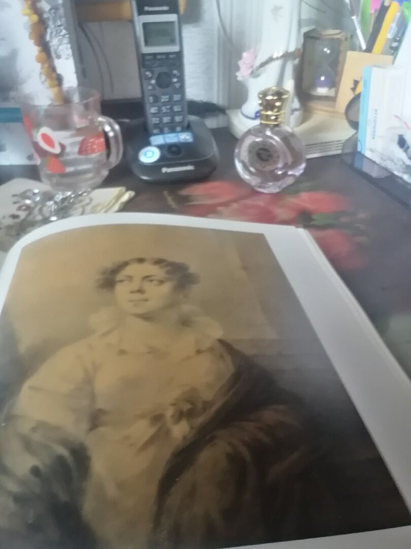 княгиня Вера Вяземская на портрете кисти А. Молинари. Собрание автора канала..