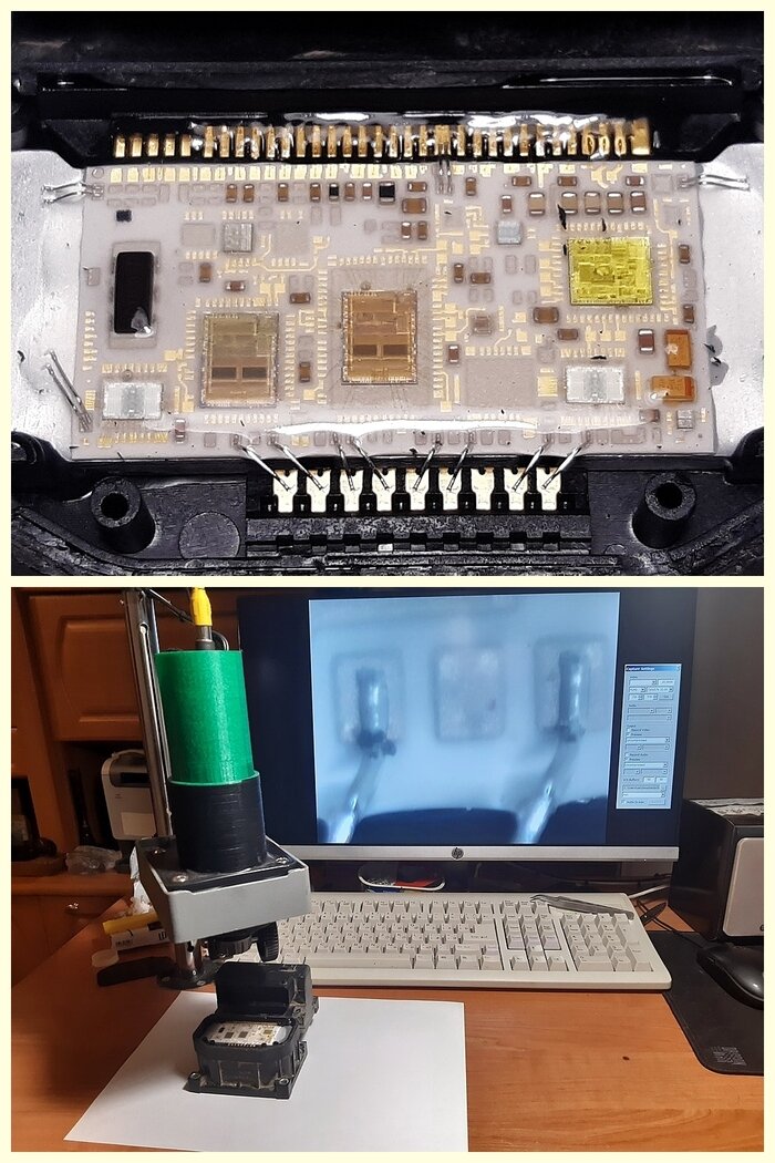 Ремонт блоков ABS Bosch. Микропайка контактов на примере BMW 7 E65/E66