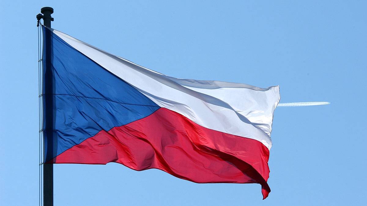 Флаг чехии