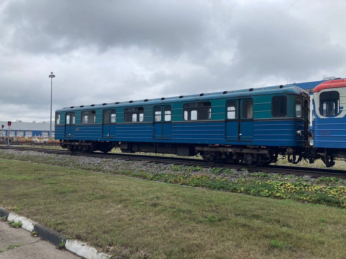 Ёж-3... В последний путь! 🚉 Электродепо «Митино» Арбатско-Покровской линии  | Развитие Метрополитена в Москве | Дзен