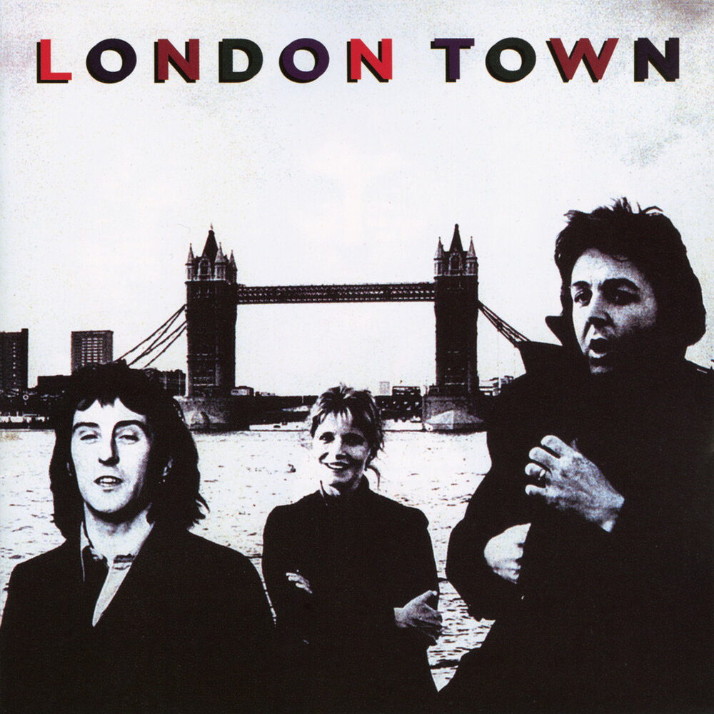 London wings. Wings "London Town (+poster)".