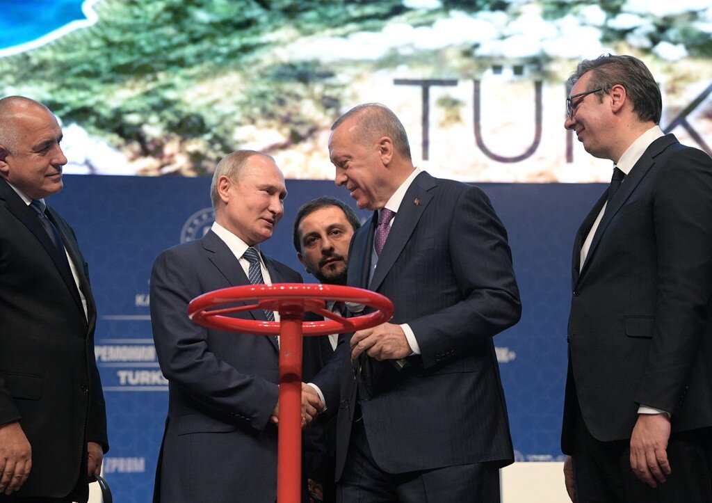 Путин, Эрдоган и газовый вентиль