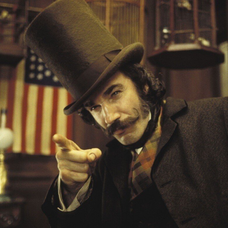 Билл "Мясник" Каттинг, фильм "Банды Нью-Йорка", 2002. Актер - Дэниел Дей-Льюис