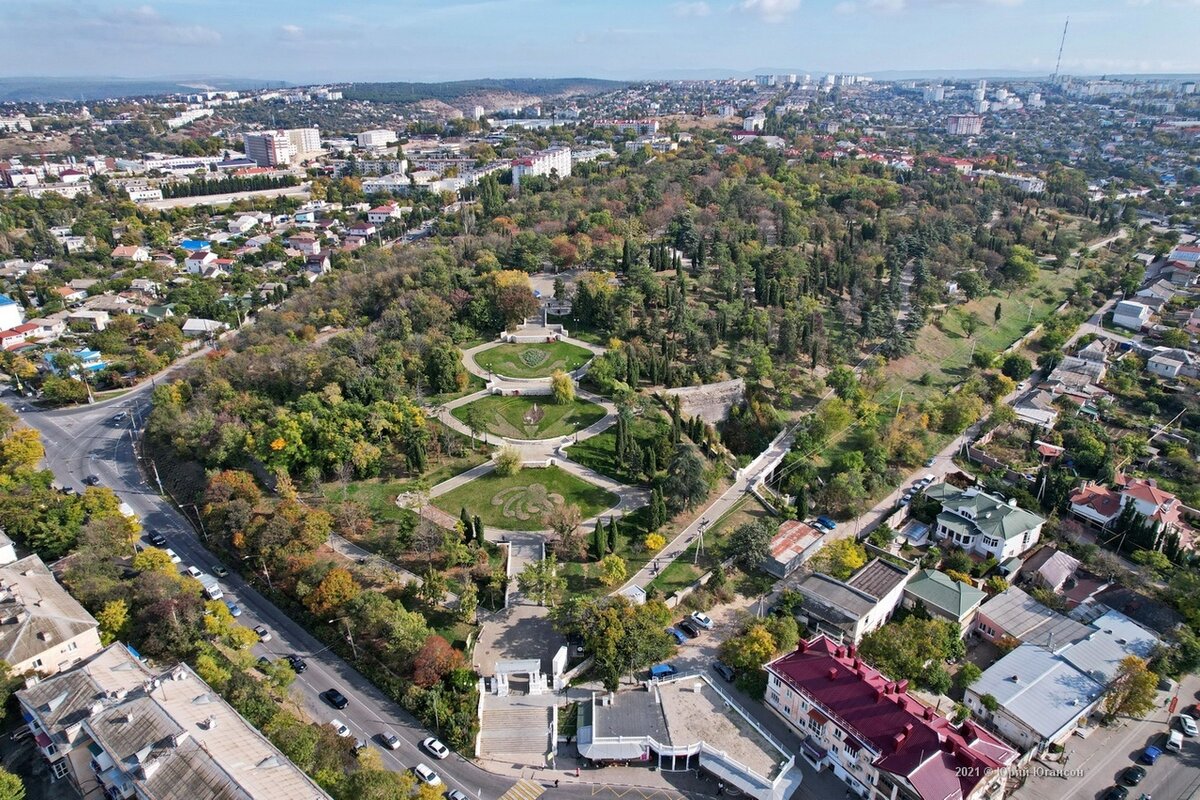 Севастополь, Малахов курган с высоты. Фото из свободных источников