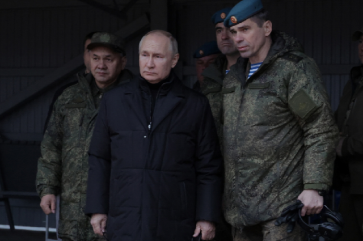    Президент РФ посетил полигон под Рязанью, где проходят подготовку туляки