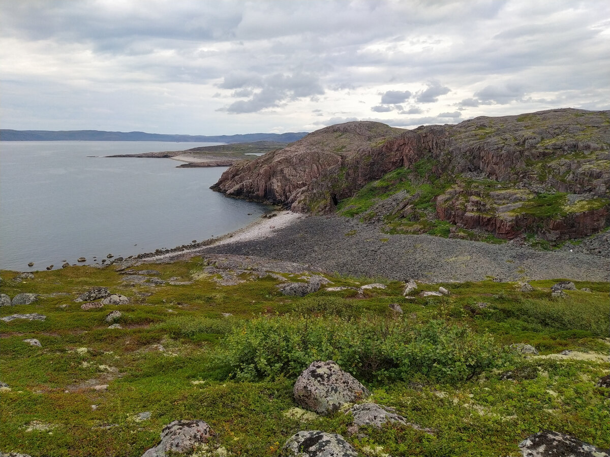 Вид на поборежье