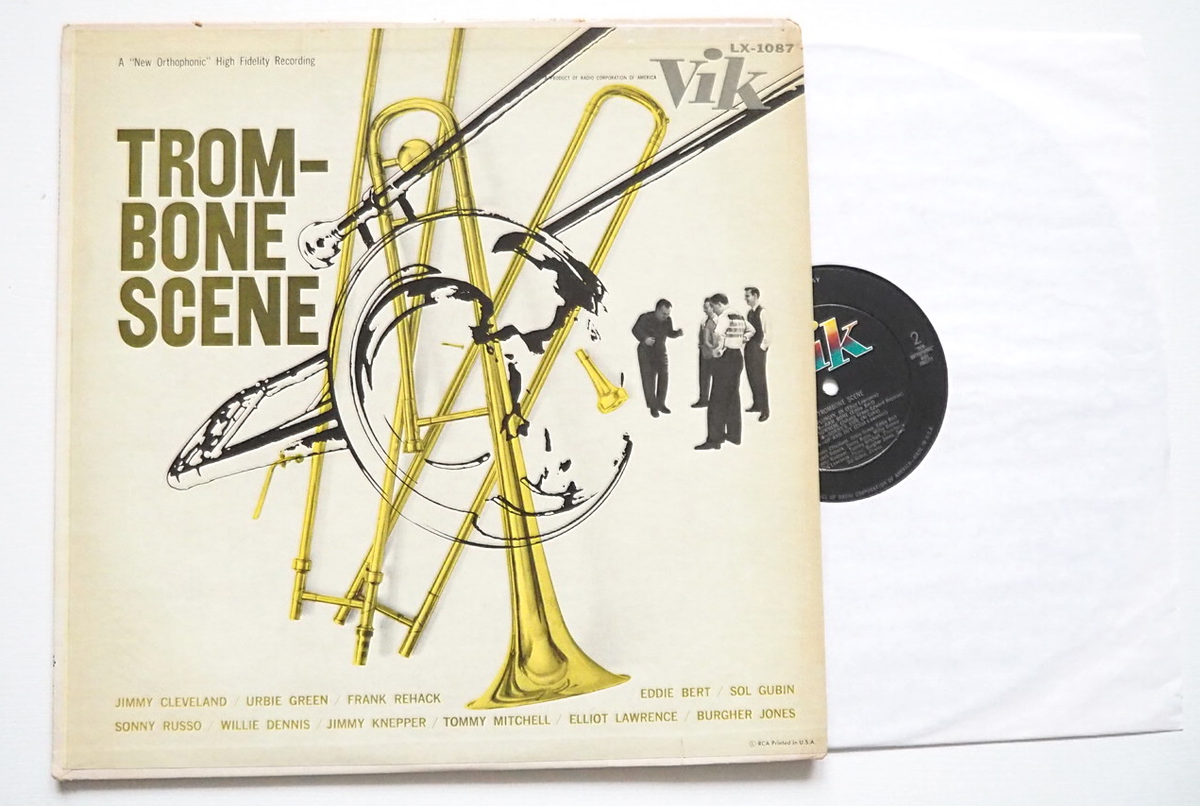 Альбом 'Trombone Scene', выпущенный в 1957 году лейблом Vik