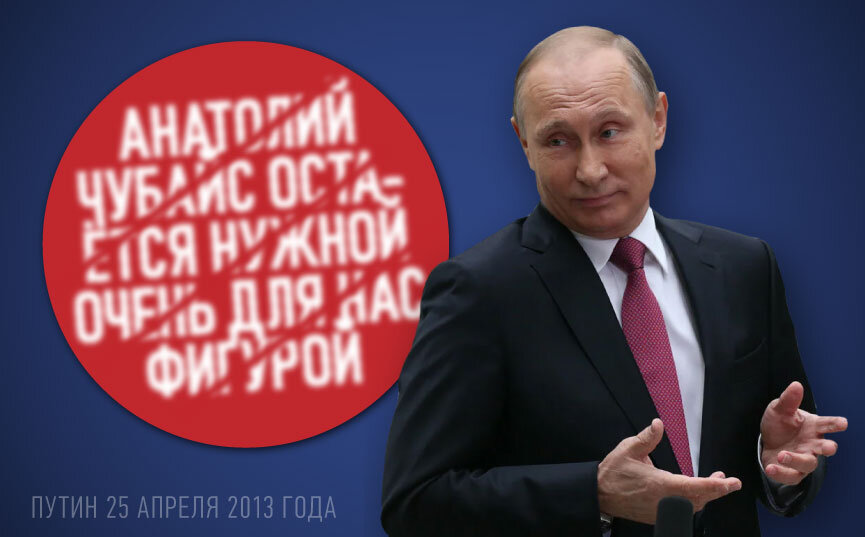 О невозможности привлечения к ответственности Чубайса при Путине