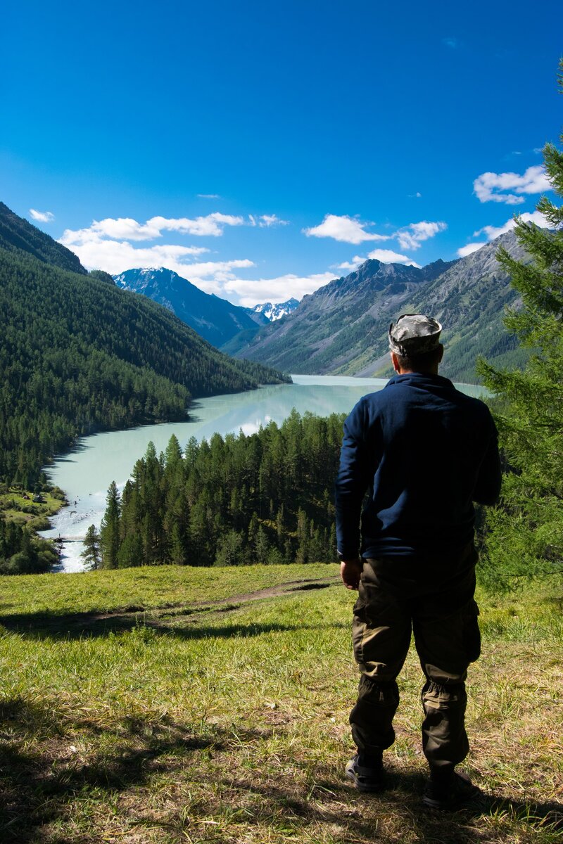 Республика Горный Алтай. Кучерлинское озеро. Август 2018 года.