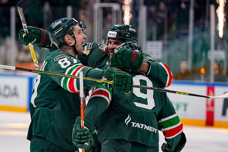   «Ак Барс» обыграл «Адмирал» (2:1 Б) в домашнем матче регулярного чемпионата КХЛ Фото: ak-bars.ru