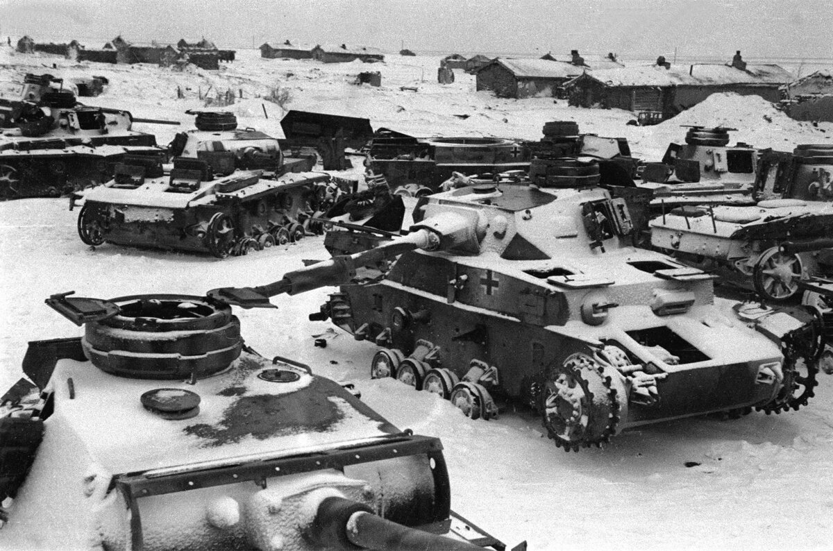 Сталинградская битва 1942 танки