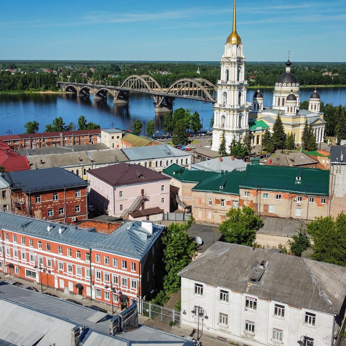 Вид на мост от каланчи