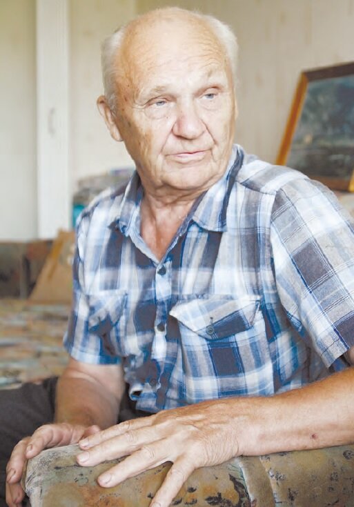 Леонид Марцинкевич - один из строителей Красноярской ГЭС