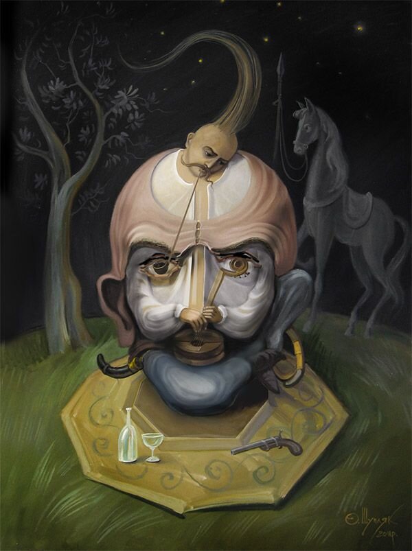 фото с сайт https://themindsjournal.com/wp-content/uploads/2022/11/optical-illusion-oleg-shuplyak.jpg автор картины  Олег Шупляк