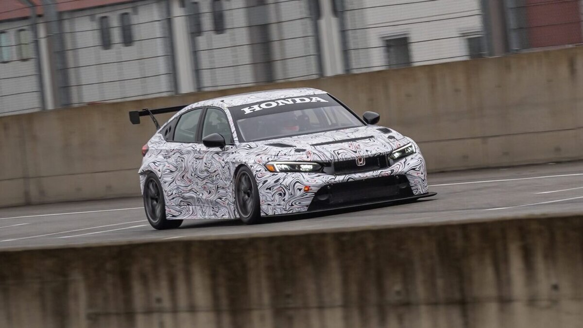    Honda FL5 Civic Type R TCR. Фото Honda