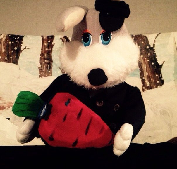 зайка из новогодней пьесы