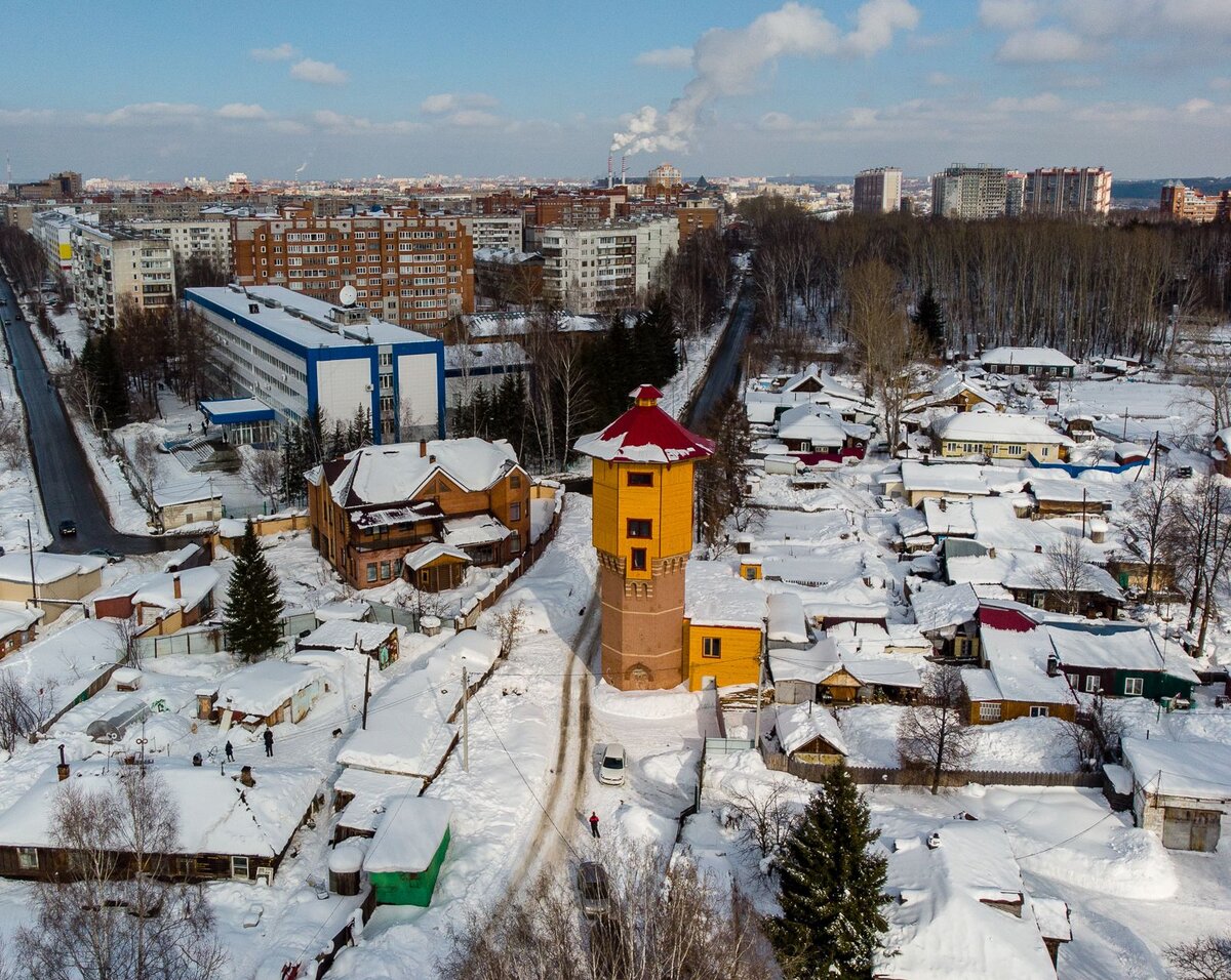 томск водонапорная башня