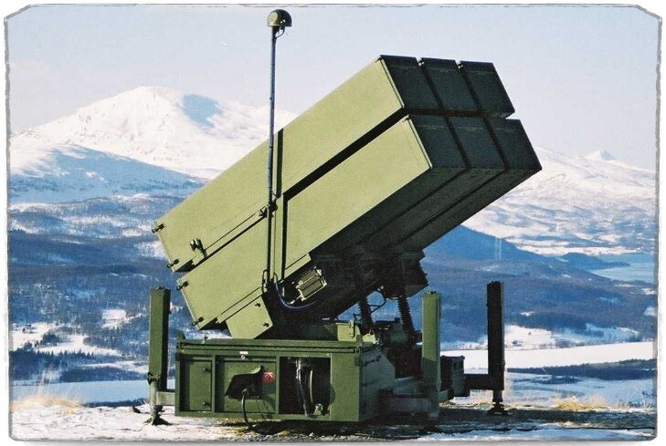 Источник: Pinterest. Пусковая NASAMS.