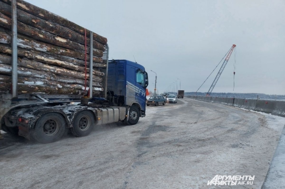   В Пермском крае 22 декабря открыли проезд по новому мосту через Чусовую