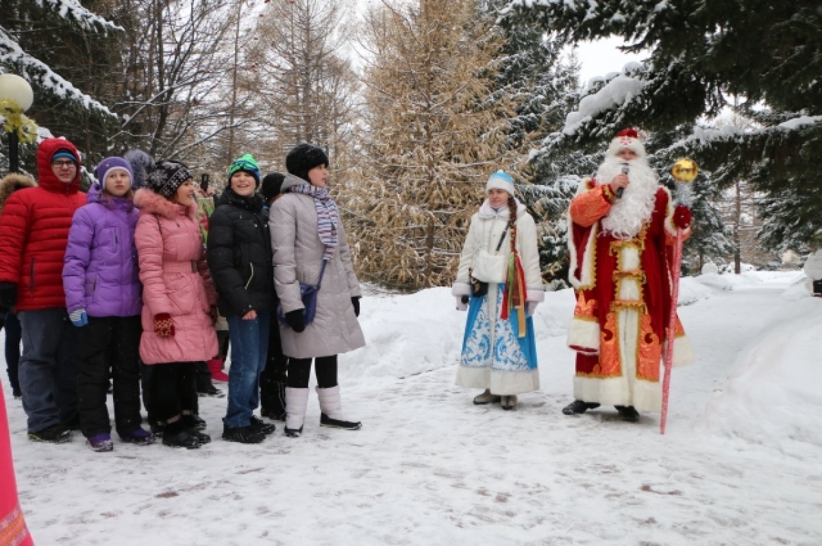    На выходных 24-25 декабря в Детском парке Симферополя праздник