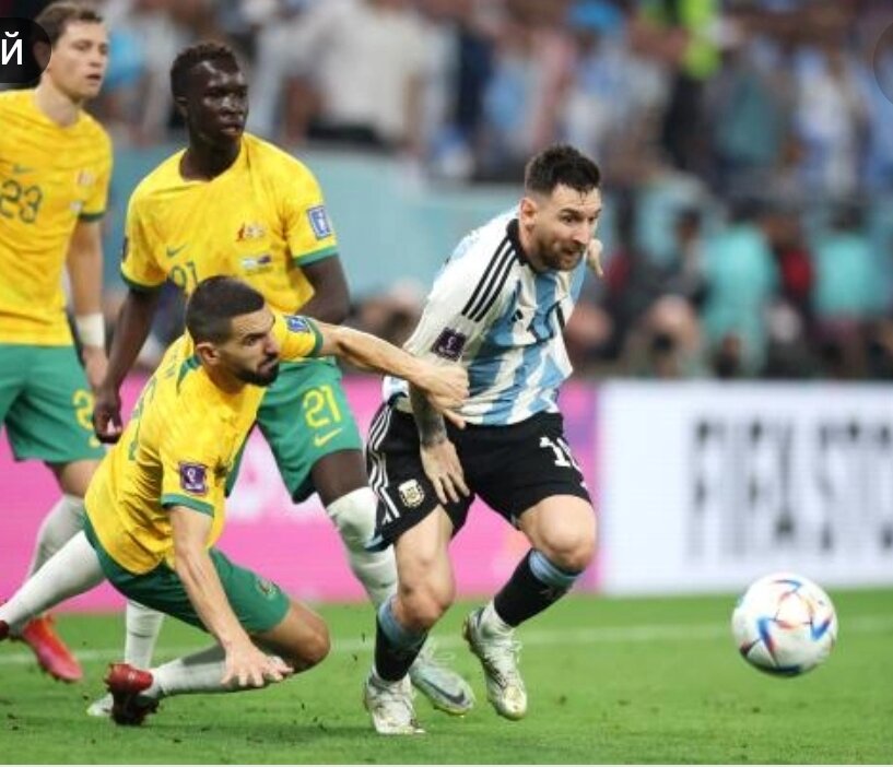 Австралия - Аргентина, матч 1/8.