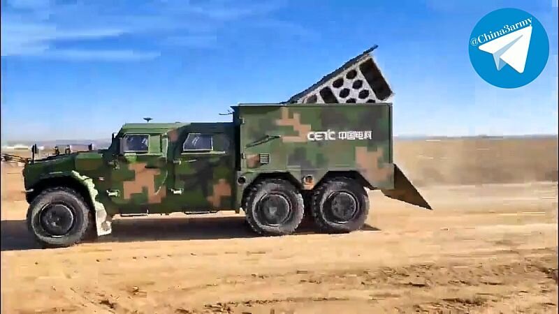Китайская пусковая установка для запуска дронов-камикадзе