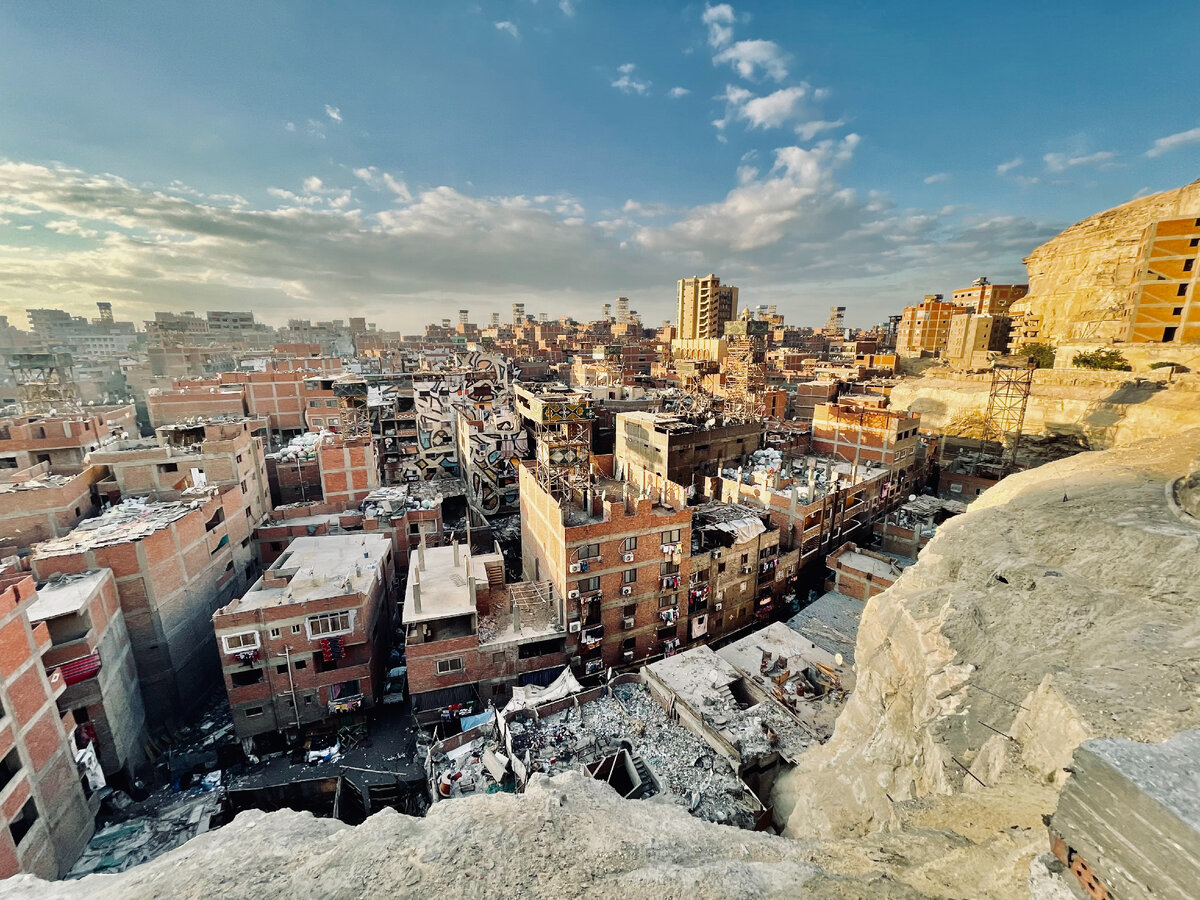 Коптский квартал в Каире (Египет) - "Город мусорщиков"