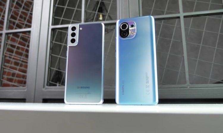    Xiaomi и Samsung — два лидера российского рынка смартфонов
