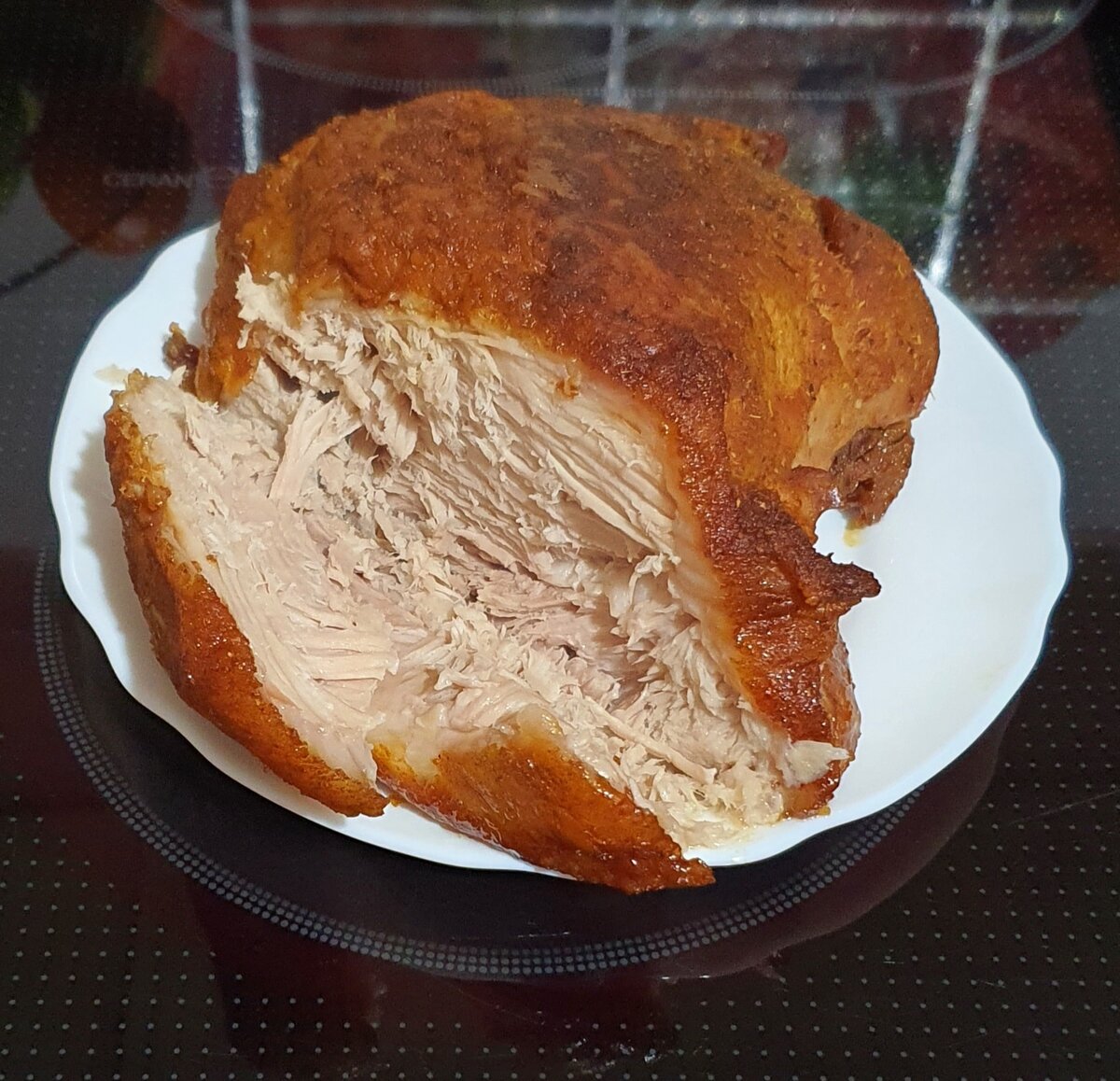 Рецепт запечённого куска свинины в духовке